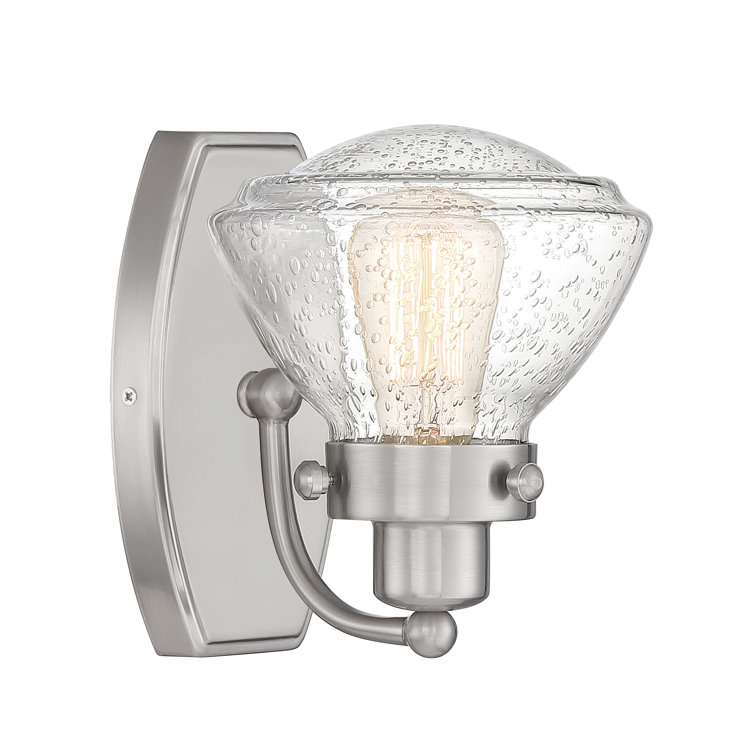 Breakwater Bay Antonio 1 - Light Dimmable Brushed Nickel Bath Sconce ...